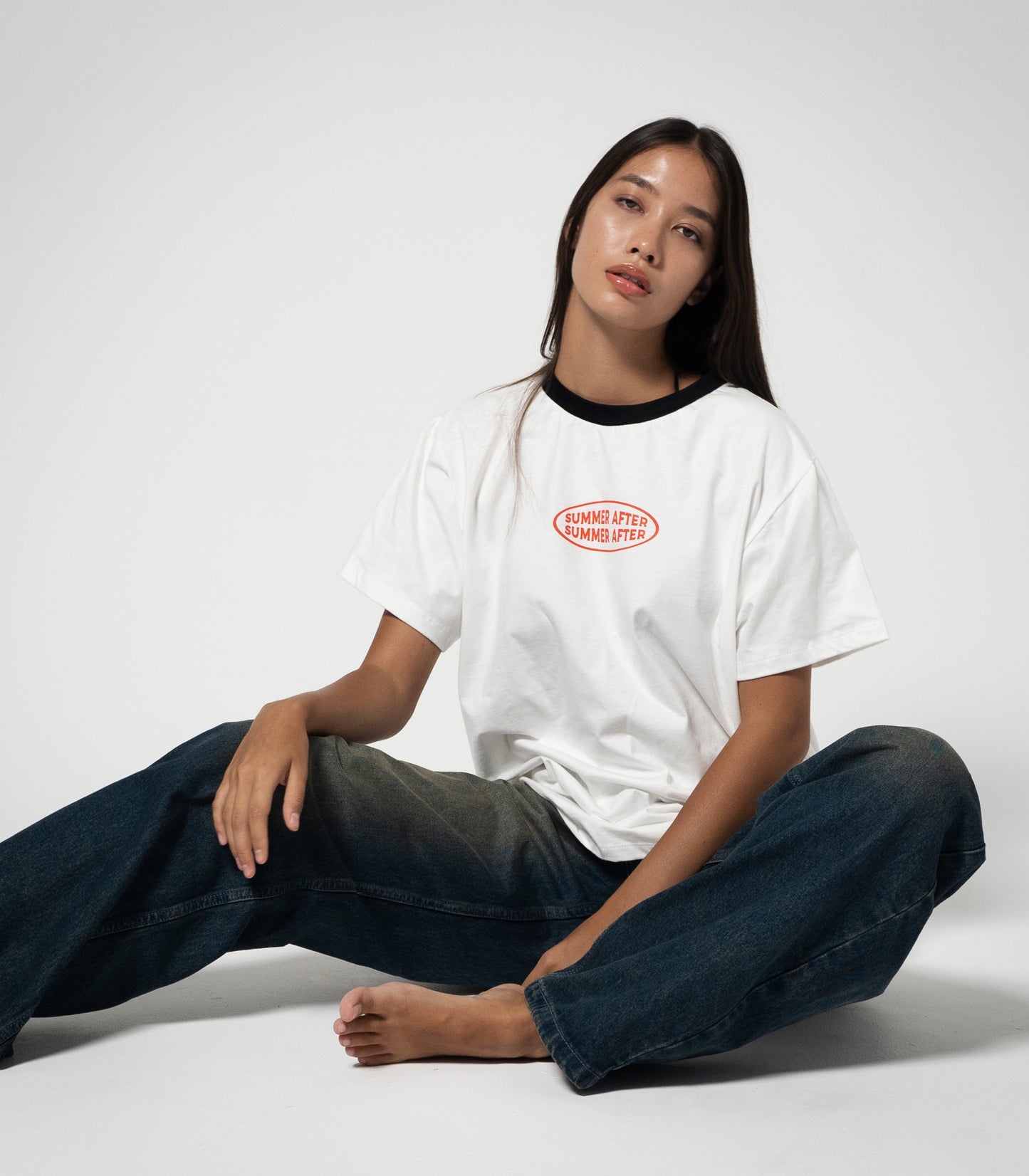 UNISEX OFF WHITE TEE